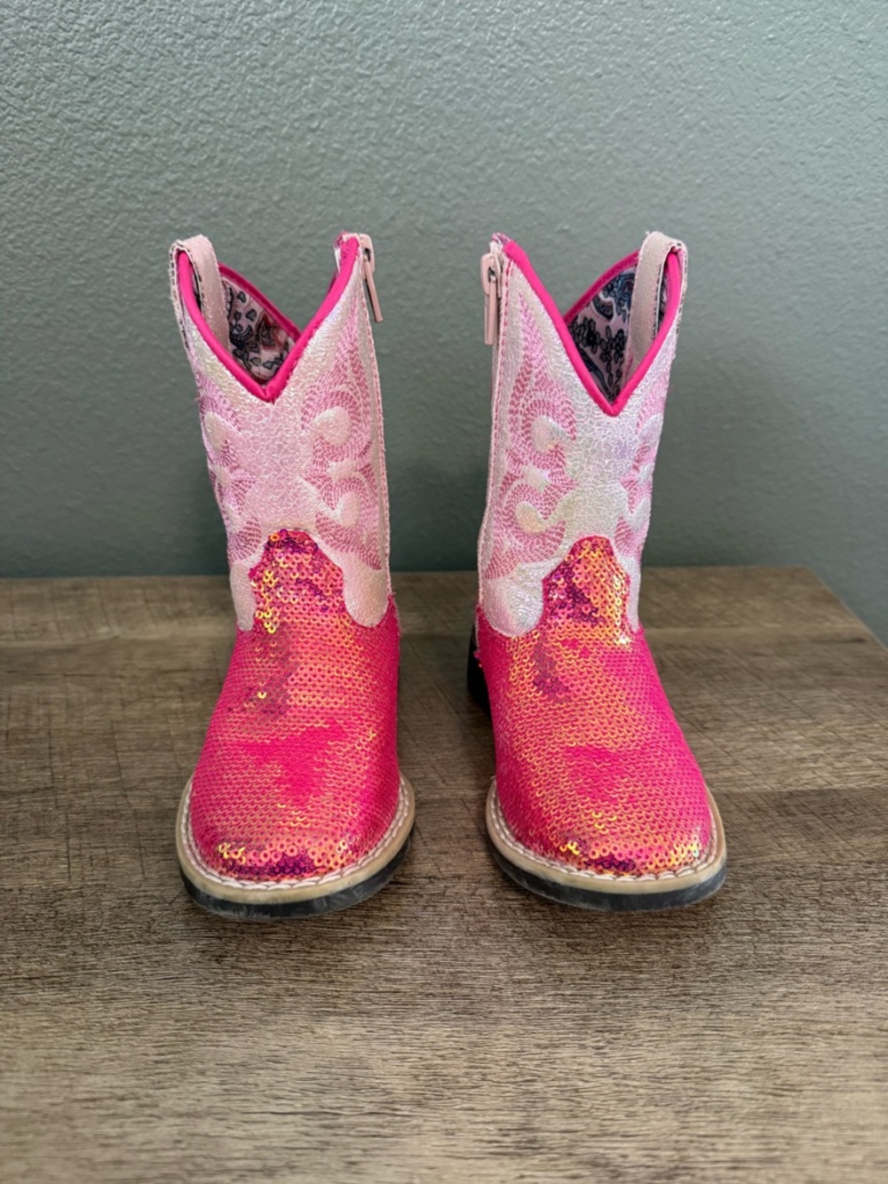 Twister Toddler Cowboy Boots - Picture 3 of 6